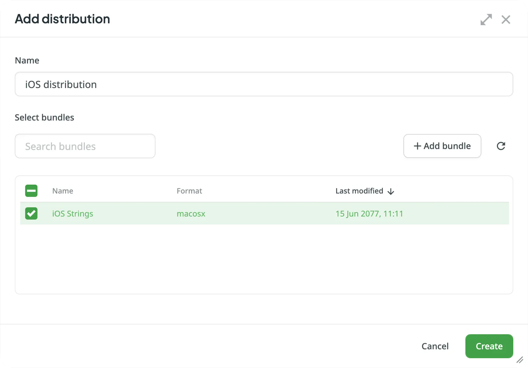 CDN-Distribution mit Bundles